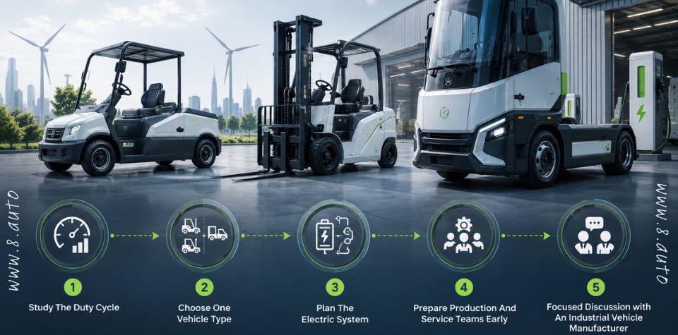 Industrial EV Supplier industrial car manufacturer