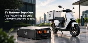 How The Best EV Battery Suppliers Are Powering Electric Delivery Scooters Today?
