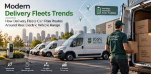 How Delivery Fleets Can Plan Routes Around Real Electric Vehicle Range
